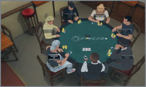 3d environment at pkr poker