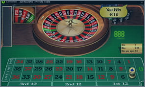 roulette games at 888