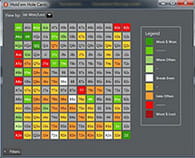the heatmap analysis features is new in holdem manager 2
