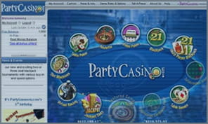 party casino variety of games and offers