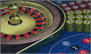 Стол в казино для игры в рулетку